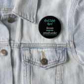 Real Estate Agent Omdat Badass Mirakelwerker Ronde Button 5,7 Cm (In situ)