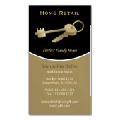 Real Estate Agent | Perfect gezinsleven Visitekaartje Magneet (Voorkant Verticaal)