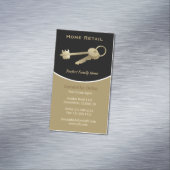 Real Estate Agent | Perfect gezinsleven Visitekaartje Magneet (Voorbeeld)