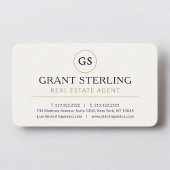 Real Estate Agent Professional Visitekaartje