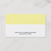 Real Estate Agent Property Manager Desert Southww Visitekaartje (Achterkant)