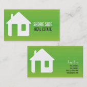 Real Estate Agent Real Estate Visitekaartje (Voorkant / Achterkant)