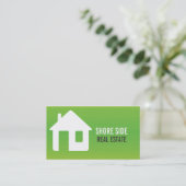 Real Estate Agent Real Estate Visitekaartje (Staand voorkant)