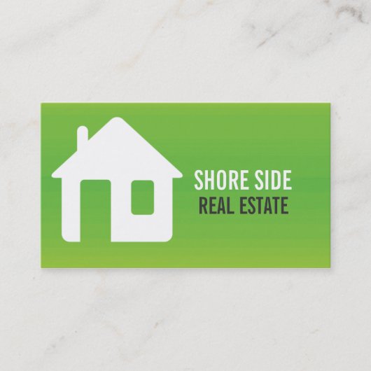 Real Estate Agent Real Estate Visitekaartje (Voorkant)