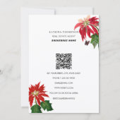 Real Estate Agent Realtor Christmas Happy Holidays Bedankkaart (Achterkant)