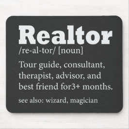 Real Estate Agent Realtor Funny Quote Muismat