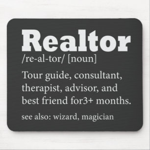 Real Estate Agent Realtor Funny Quote Muismat