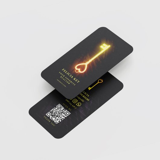 Real Estate Agent Realtor Ggloing Love Key Visitekaartje