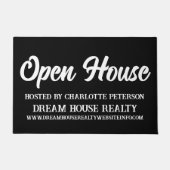 Real Estate Agent Realtor Open House Deurmat (Voorkant)