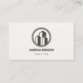 Real Estate Agent – Residential & Commercial Prope Visitekaartje (Voorkant)