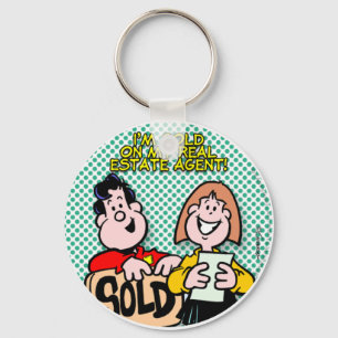 Real Estate Agent Sleutelhanger