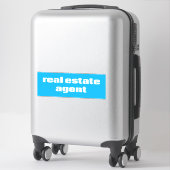 Real Estate Agent Sticker (Koffer)