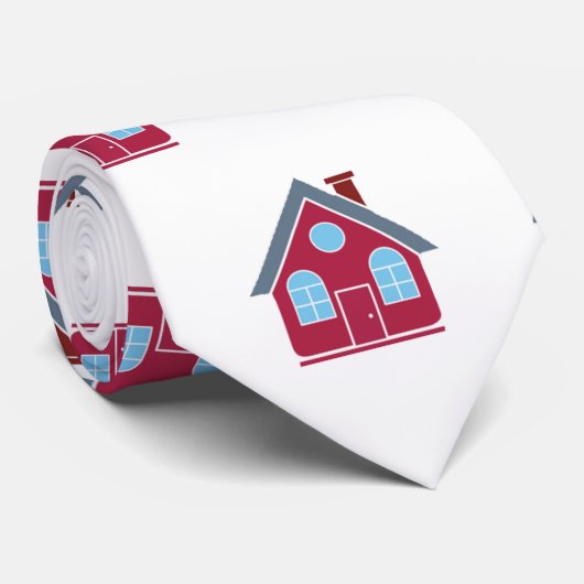 Real Estate Agent Stropdas (Opgerold)