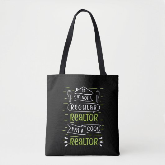 Real Estate Agent Tote Bag (Voorkant)