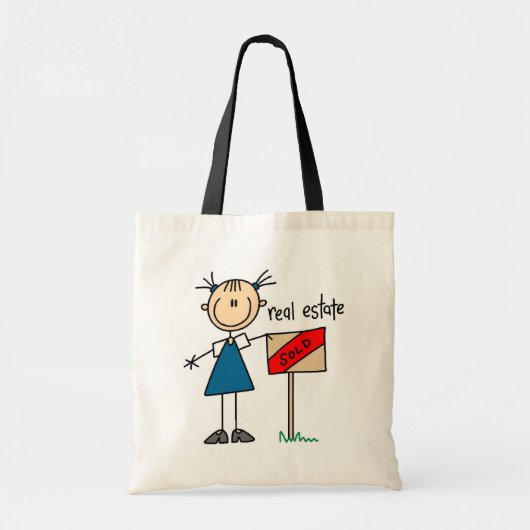 Real Estate Agent Tote Bag (Voorkant)