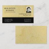 Real Estate Agent Tuscan Sun Visitekaartjes (Voorkant / Achterkant)