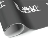 Real Estate Agent: Verkocht Sign Realtor Property Cadeaupapier (Rol Hoek)