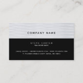 Real Estate Agent Verkopen Verhuur Kopen House Car Visitekaartje (Achterkant)