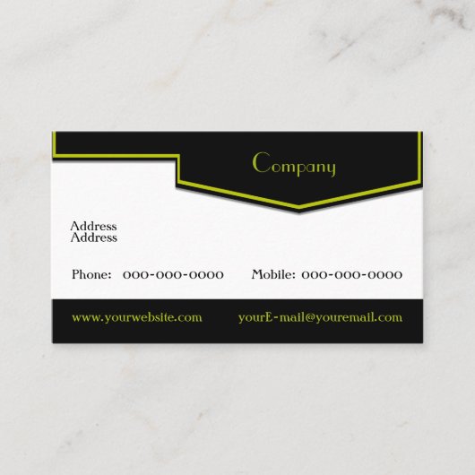 Real Estate Agent Visitekaartje (Voorkant)