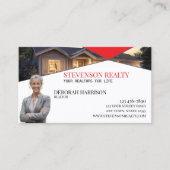 Real Estate Agent Visitekaartje (Voorkant)
