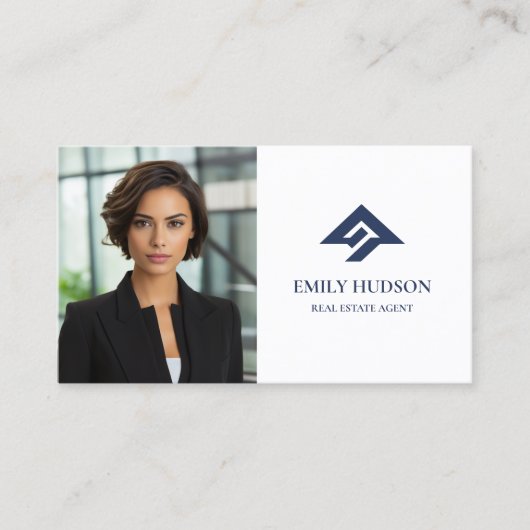 Real Estate Agent Visitekaartje (Voorkant)