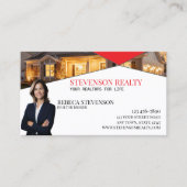 Real Estate Agent Visitekaartje (Voorkant)