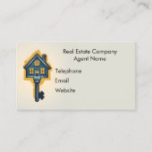 Real Estate Agent Visitekaartje (Voorkant)