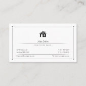 Real Estate Agent Visitekaartje (Voorkant)