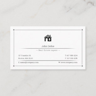Real Estate Agent Visitekaartje