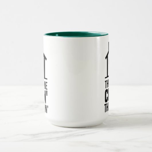 Real Estate Agent Ze zien me afsluitende koffie Mok (Midden)