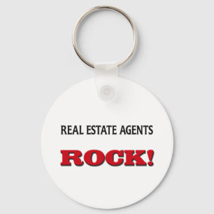 Real Estate Agents Rock Sleutelhanger