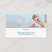 Real Estate Attorney House Key Visitekaartje (Achterkant)