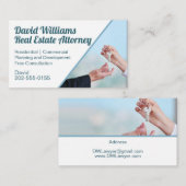Real Estate Attorney House Key Visitekaartje (Voorkant / Achterkant)
