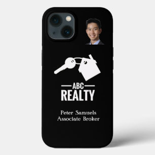 Real Estate Black Branded iPhone 13 Hoesje