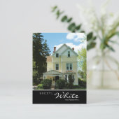 Real Estate Briefkaarten Tall Yellow House V (Staand voorkant)