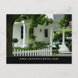 Real Estate Briefkaarten White Green House