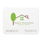 Real Estate Broker Adverteren Magneet (Horizontaal)