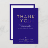 Real Estate Broker Hartelijk dank Bedankkaart (Voorkant / Achterkant)