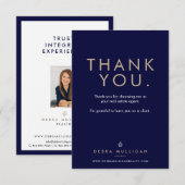 Real Estate Broker Hartelijk dank Bedankkaart (Voorkant / Achterkant)