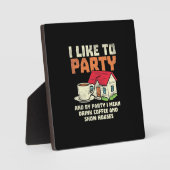 Real Estate Broker like party Fotoplaat (Voorkant)