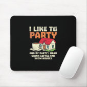 Real Estate Broker like party Muismat (Met muis)