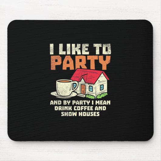 Real Estate Broker like party Muismat (Voorkant)