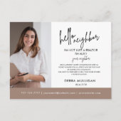 Real Estate Broker Modern Briefkaart (Voorkant)