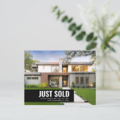 Real Estate Broker Moderne Briefkaart - GEWOON VER (Staand voorkant)