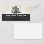 Real Estate Buildings | Property Visitekaartje (Voorkant / Achterkant)