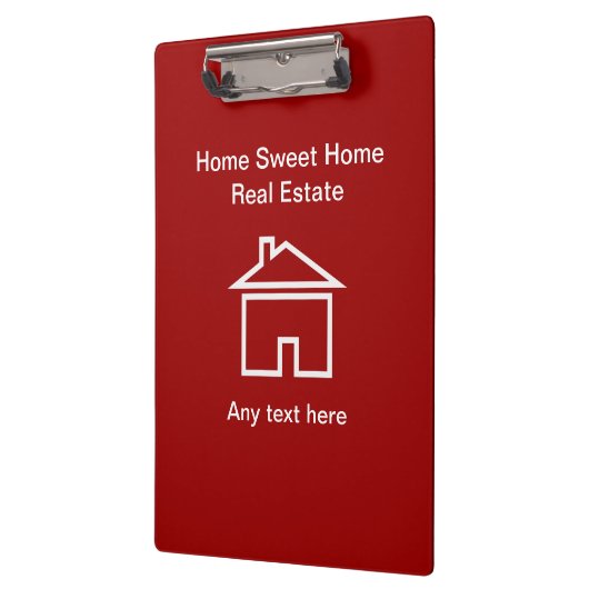 Real Estate Business Custom Cliboard Klembord (Links)