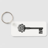 Real Estate Business Skeleton Key Sleutelhanger (Achterkant)