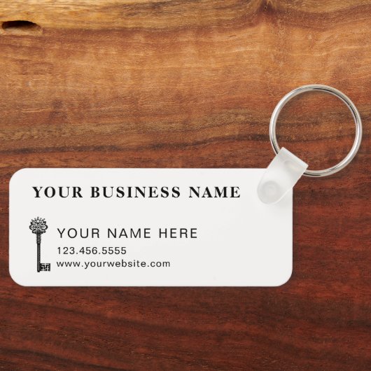 Real Estate Business Skeleton Key Sleutelhanger (Voorkant)