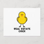 Real Estate Chick Briefkaart (Voorkant)