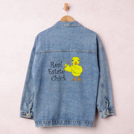 Real Estate Chick Denim Jacket (Hangar)